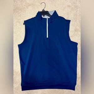 Navy Peter Millar vest- Size Large